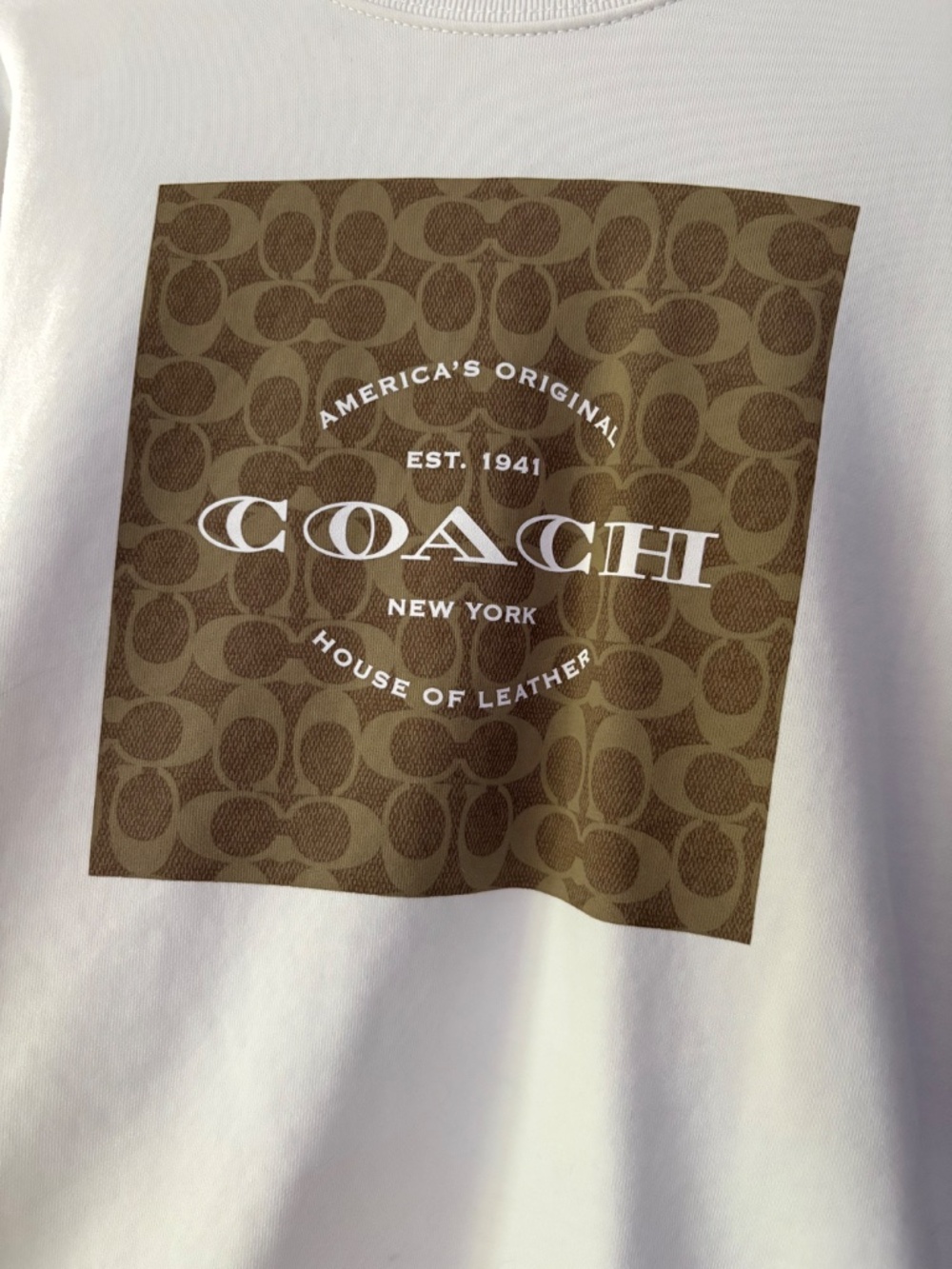Coach Sweatshirt - Picture 2 of 2